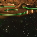 Luces LED de fibra óptica al aire libre a prueba de agua para iluminación de piscinas