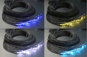 SANLI LED PMMA Cable de fibra óptica de iluminación de emisión final